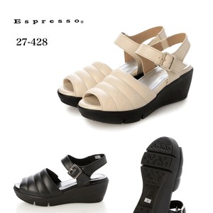 【25SS】4E 厚底　もこもこデザイン　コンフォートサンダル　(27-428)