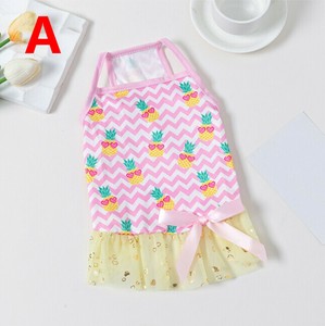 服 ワンピース 犬用  花柄 ペット用品   MBQ373