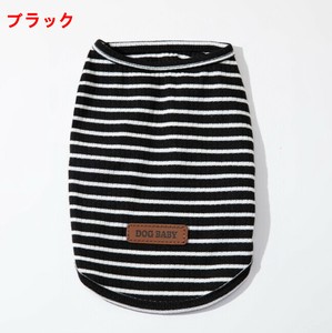 服 ベスト 犬用  ストライプ ペット用品   MBQ374