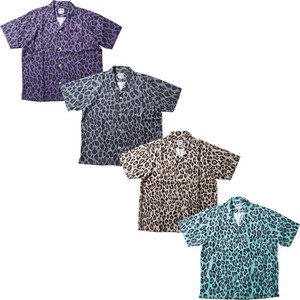 【2025夏新作】【HOUSTON】ALOHA SHIRT（LEOPARD）