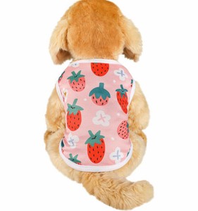 服 ベスト 犬 花柄 ペット用品  MBQ377