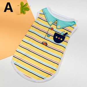 服 ベスト 犬用  ストライプ ペット用品    MBQ380