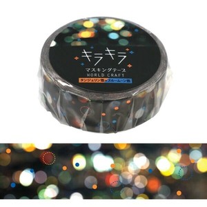 WORLD CRAFT Washi Tape Kira-Kira Masking Tape Illumination