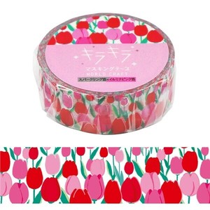 WORLD CRAFT Washi Tape Kira-Kira Masking Tape