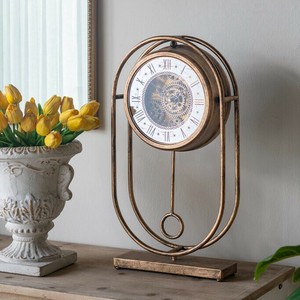 Table Clock Antique-style 51cm