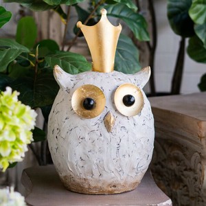 Object/Ornament Crown Owl 44.5cm