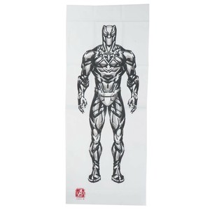 【薄手タオル】アイアンマン 手ぬぐい ブラックパンサー スタンド