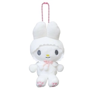 【マスコット】マイメロディ ミニぬいぐるみボールチェーン スノー