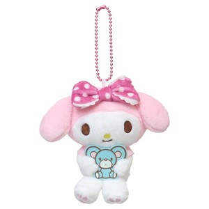 【マスコット】マイメロディ ミニぬいぐるみボールチェーン ドットリボン