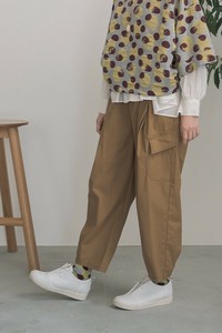 Cropped Pant Cotton S/S