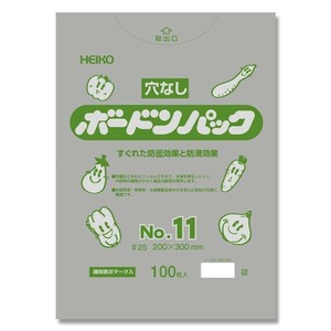 シモジマ HEIKO(ヘイコー) 006763381 ボードンパック25 No.11 穴無 プラあり 100枚