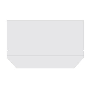 シモジマ HEIKO(ヘイコー) 006770720 OPベーカリー袋 亀底24-15 ノッチ付 無地 100枚