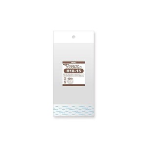 シモジマ HEIKO(ヘイコー) 006792200 クリスタルパック H 10-15 100枚