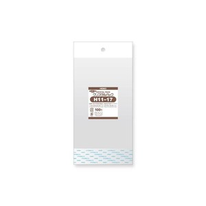 シモジマ HEIKO(ヘイコー) 006792500 クリスタルパック H 11-17 100枚