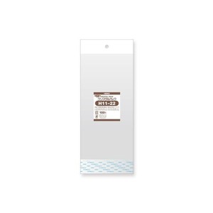 シモジマ HEIKO(ヘイコー) 006792600 クリスタルパック H 11-22 100枚