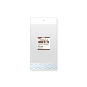 シモジマ HEIKO(ヘイコー) 006792700 クリスタルパック H 12-18 100枚