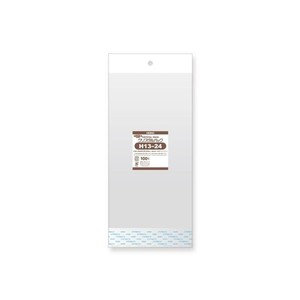 シモジマ HEIKO(ヘイコー) 006793000 クリスタルパック H 13-24 100枚