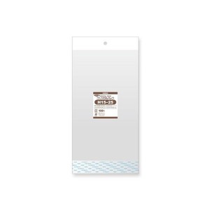 シモジマ HEIKO(ヘイコー) 006793200 クリスタルパック H 15-25 100枚