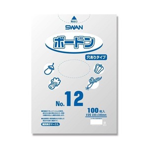 シモジマ SWAN(スワン) 006763212 スワンボードン25 No.12 穴有 プラあり 100枚