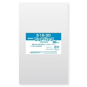 シモジマ SWAN(スワン) 006798243 ピュアパック S 18-30 100枚