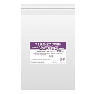 シモジマ SWAN(スワン) 006798324 ピュアパック T 19.5-27(B5用) 100枚
