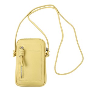 DAICO Pisoraro(ピソラロ) ROPE エコバック付スマホポシェット イエロー PR202