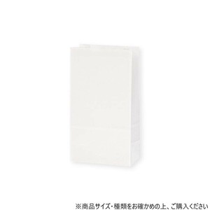 シモジマ HEIKO(ヘイコー) 004052300 角底袋 No.3 白無地 100枚