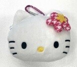 カラビナ付きぬいぐるみファスナーマスコット　カオハナ　サンリオキャラクターズ