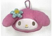 カラビナ付きぬいぐるみファスナーマスコット　カオハナ　サンリオキャラクターズ