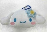 カラビナ付きぬいぐるみファスナーマスコット　カオハナ　サンリオキャラクターズ