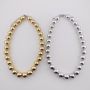 Silver Chain Necklace Ball Chain