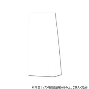 シモジマ HEIKO(ヘイコー) 003072400 ファンシーバッグ S4 白無地 100枚