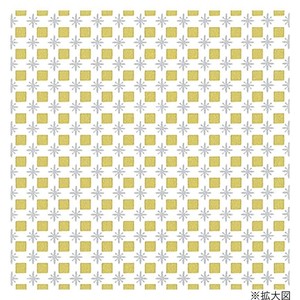 シモジマ HEIKO(ヘイコー) 002303800 包装紙 半才 シルバーアント 100枚入