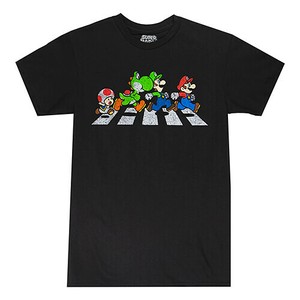 Tシャツ SUPER MARIO STI-TS-MBNNTD115010 ブラック