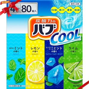 バブ クール 薬用入浴剤 80錠（4種類x20錠）