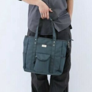 [anello GRANDE] Tote Bag 2Way Pocket Drive