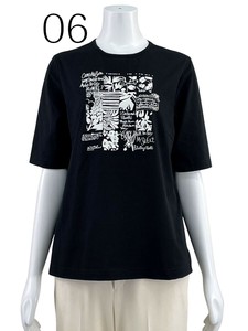 2025年盛夏新作 フラワープリントカットソー
