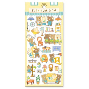 ワクワクワーカーズステッカー ファニチャーストア