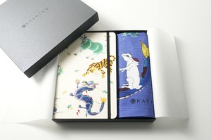 包む、綴る、旅する −ギフトセット−十二支ノート× 十二支風呂敷