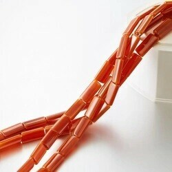 天然石项链 天然石 7.5mm x 17mm 40cm