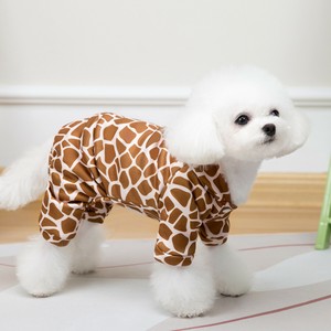 服  犬用  秋冬  豹柄  ペット用品  DYLA191