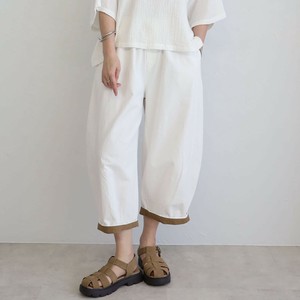 折り返し配色バルーンパンツchouchou（シュシュ）2025新作春夏ss