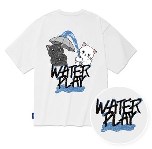 【2025春夏新作】WATER PLAY キャットイラストTシャツ