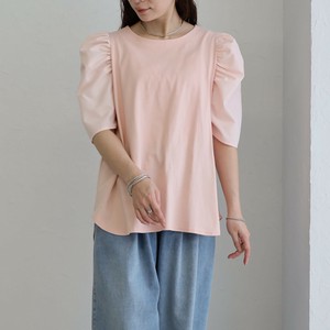T-shirt A-Line Gathered Sleeves [2025 NEW] S/S