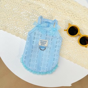 服 犬猫用  通気性 薄手 ベスト 春夏 ペット用品   BQ7616