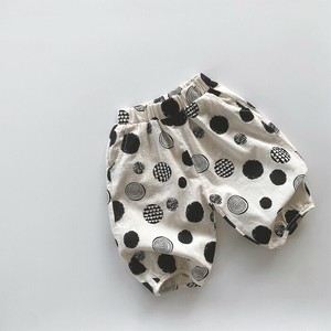 Kids' Short Pant Patterned Summer Printed 9/10 length