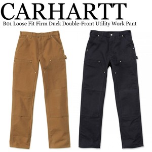 《即納》CARHARTT■メンズ■パンツ■B01 Loose Fit Firm Duck Double-Front Utility Work Pant