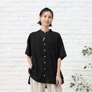 衬衫 圆点提花 棉 衬衫
