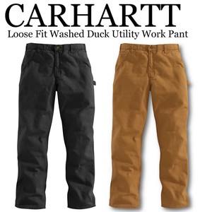 《即納》CARHARTT■メンズ■パンツ■Loose Fit Washed Duck Utility Work Pant