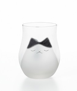 アデリア　9593　わたしの家族　子猫グラス　ブチ　220ml